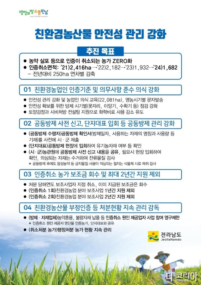 친환경농산물 안전성 관리 강화 안내 홍보물.jpg