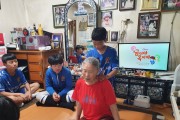 전남교육청 , 영광대마중 마을연계 할아버지, 할머니와 함께하는 봉사활동