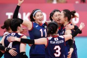 [도쿄올림픽] 대한민국 여자 배구 일본에 극적 '역전 승'... 8강 진출