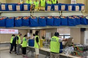 부산 동구 범일2동 지역사회보장협의체, 희망 담은 비상(飛上) 식량 10종 물품 지원