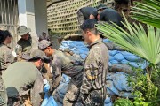 울산 동구, 육군 7765부대 방어동 호우 피해세대 복구 지원