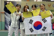 호남대 정연수·양수빈, 여자사브르단체전 은메달