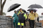 김철우 보성군수, 휴일에도 장마철 재해위험지역 안전 점검