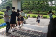 충북교육청- 오창고, 학교폭력 및 자살예방을 위한 하이파이브 행사 운영