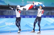 [베이징2022올림픽]  스피드스케이팅 남자 매스스타트: 정재원 은메달, 이승훈 동메달 획득