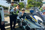 광양경찰서, ‘경찰체험 및 아동 안전·실종예방 홍보’행복 나눔