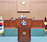 부안군의회, 김원진 의원 5분 자유발언 나서