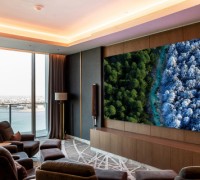 삼성전자, 두바이 특급 호텔 스위트룸에 초고화질 마이크로 LED 디스플레이 ‘더 월’ 설치