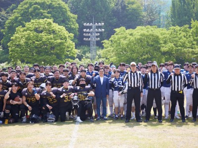 김동연 경기도지사, “개척·희생정신 팀워크 뛰어난 미식축구, 성장·확대지원”